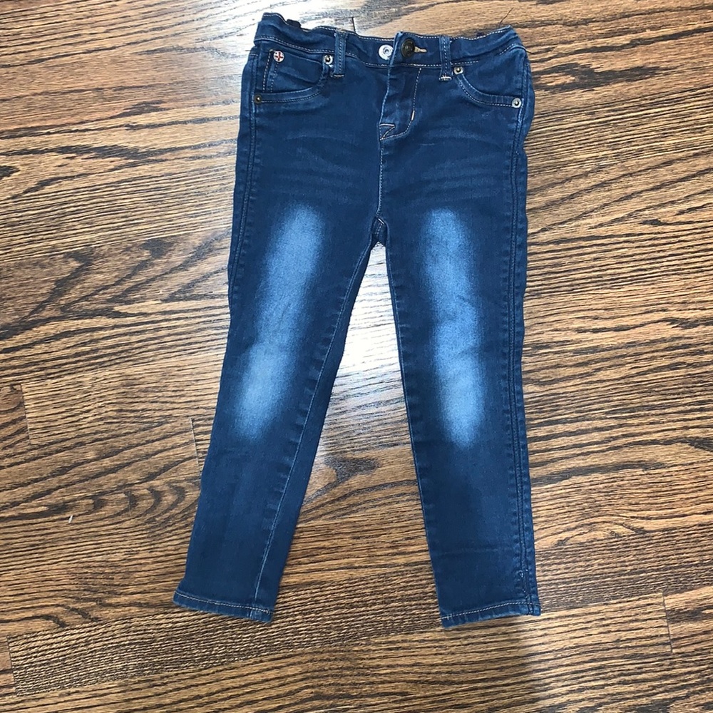 Hudson Skinny jeans (jeggings with faux fly button closure)